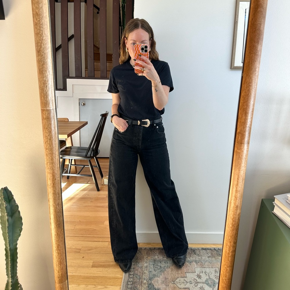 CITIZENS OF HUMANITY - Ayla Baggy Cuffed Crop